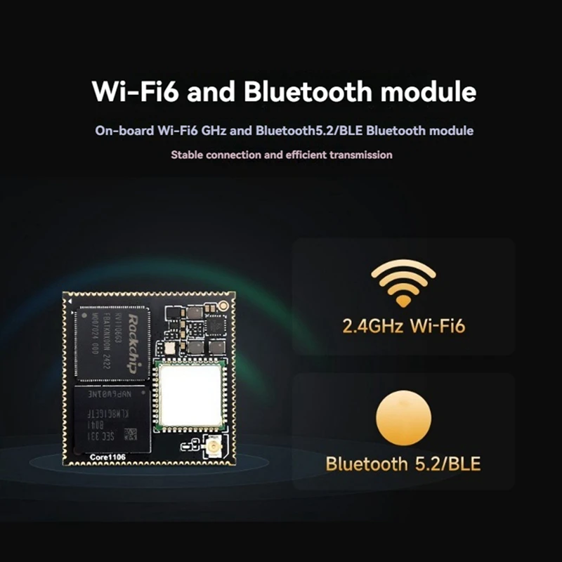 Per Luckfox Pico Core1106 RV1106 Scheda di sviluppo Linux con WIFI RAM128 per campanello NVR DVR