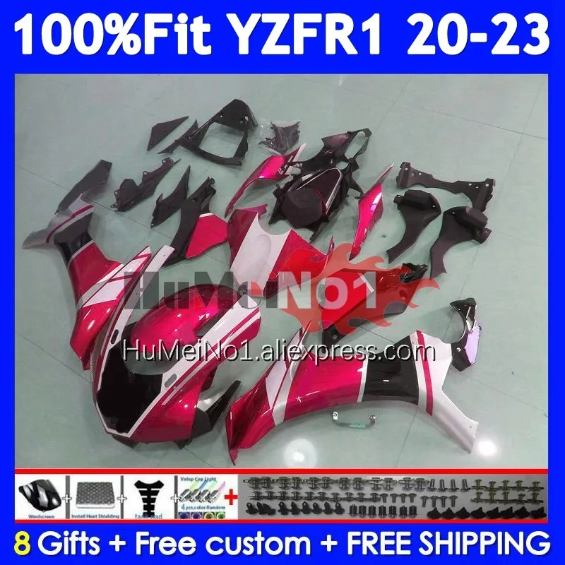 Injection For YAMAHA YZF Metal red R1 R 1 1000 YZF-R1 YZFR1 20 21 22 23 24 371No.69 YZF1000 2020 2021 2022 2023 2024 Fairing