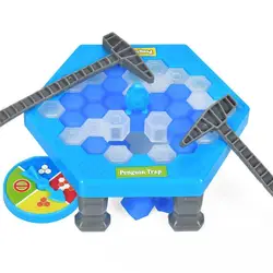 Save Penguin On Ice Game Mini Size Penguin Trap Break Ice Activate Family Party Ice Breaking Kids Puzzle Table Knock Block