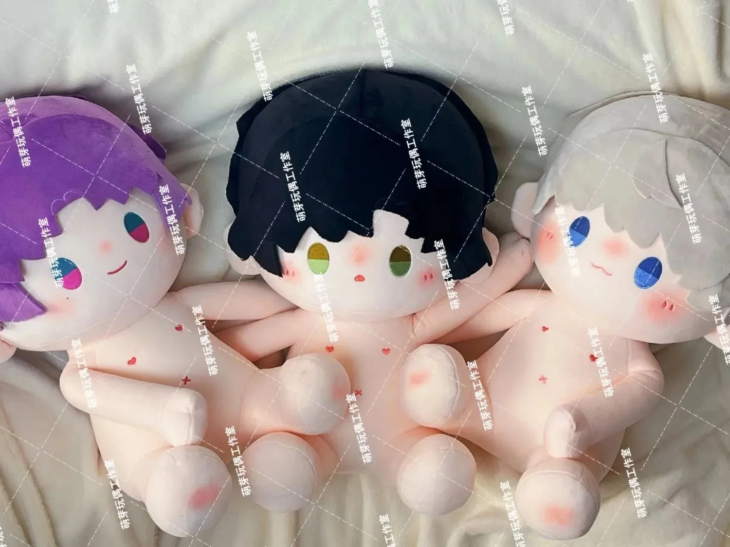 Anime Game Love and deepspace Zayne Rafayel, 45% Boy Cosplay, Cute Soft Cotton Body fur s Up Clothes, Pillow Gift, 40cm