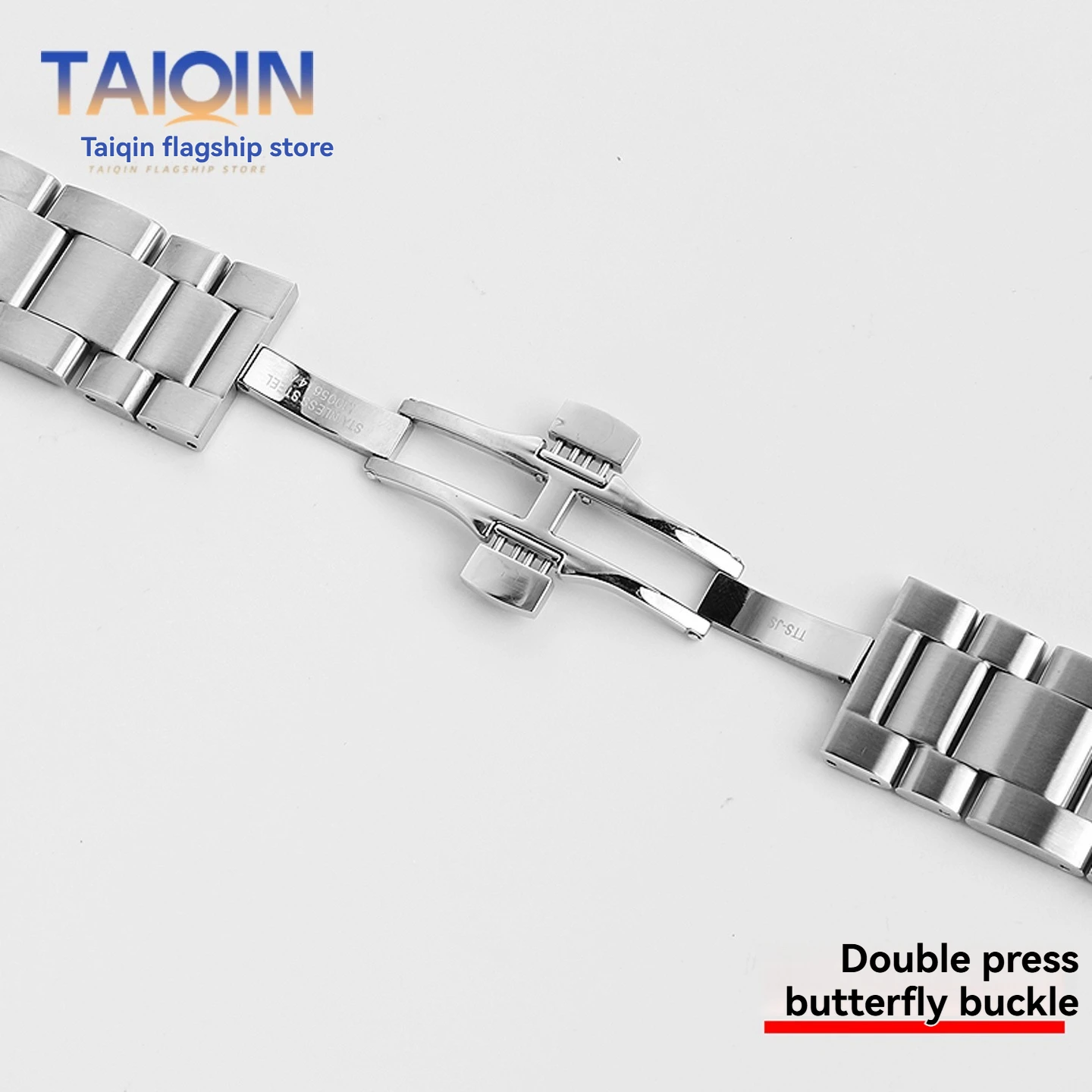 واجهة منحنية حزام معدني MIDO M005.614 MULTIFORT سلسلة حزام (استيك) ساعة مع سوار الفولاذ المقاوم للصدأ للرجال بيند معصمه 23 مللي متر