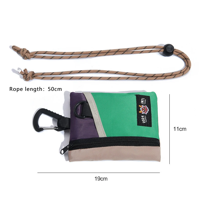 Coin Purse Card Holder Neck Strap Lanyard Credit Card Id Card Badge Wallet Pouch Schoolbag Pendant Earphone Bag Storage