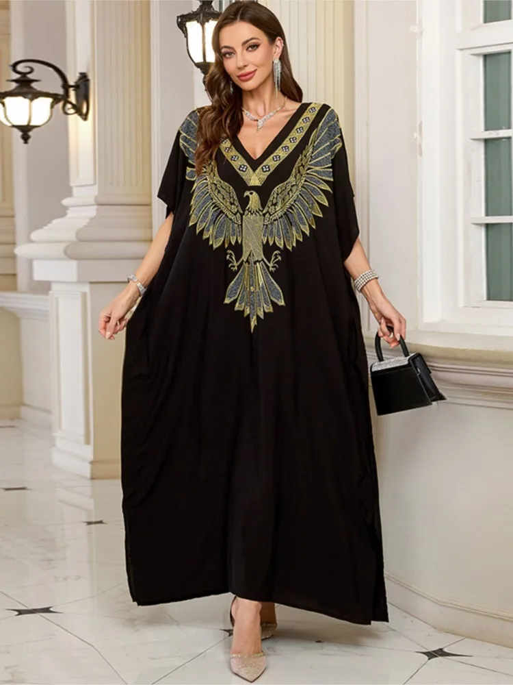 

Летние накидки, женский купальник, халаты с короткими рукавами, купальный костюм, новинка 2026, пляжные праздничные платья макси с вышивкой, накидка