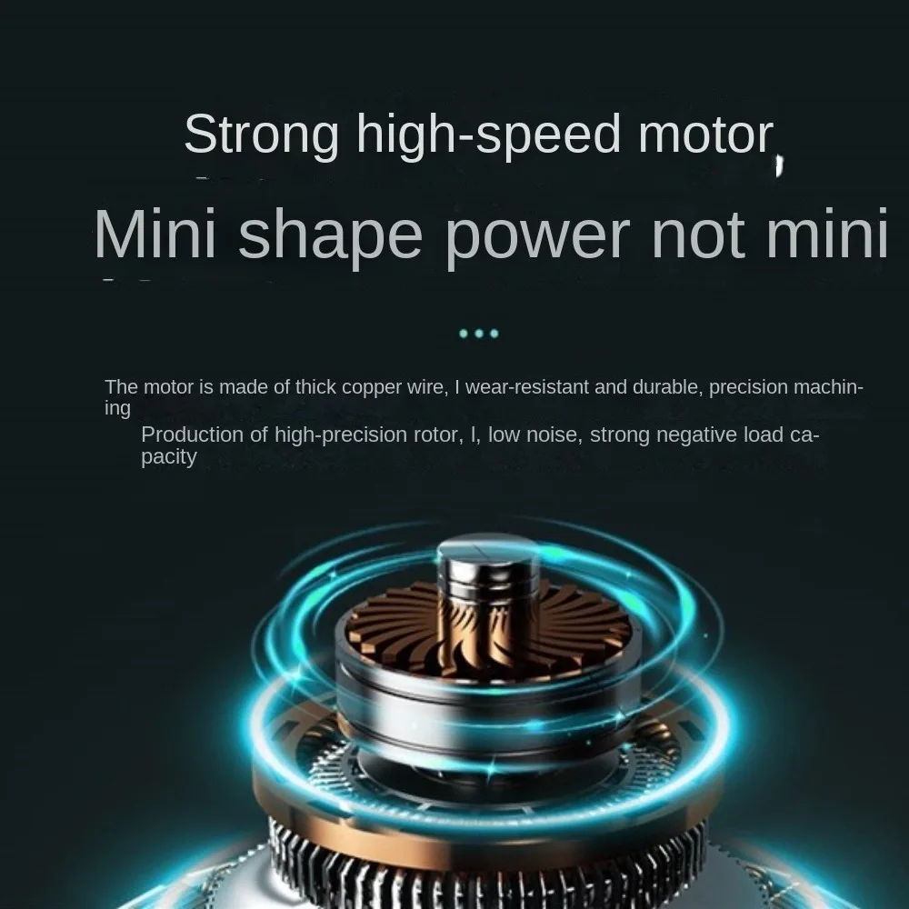 Mini Digital Display Electric Shave Razor USB Rechargeable Long Standby Face Shaver Men's Beard Razor Birthday Present