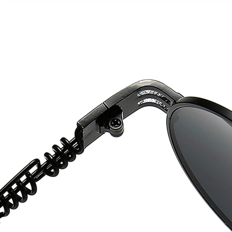 LeonLion New Steampunk Sunglasses Men Retro Round Frame Ladies Eyewear Luxury Glasses Punk Shades for Men Gafas De Sol Mujer