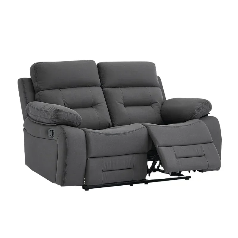 

Modern simple and multi-functional first-layer cowhide combination living room leisure sofa household small apartment recliner