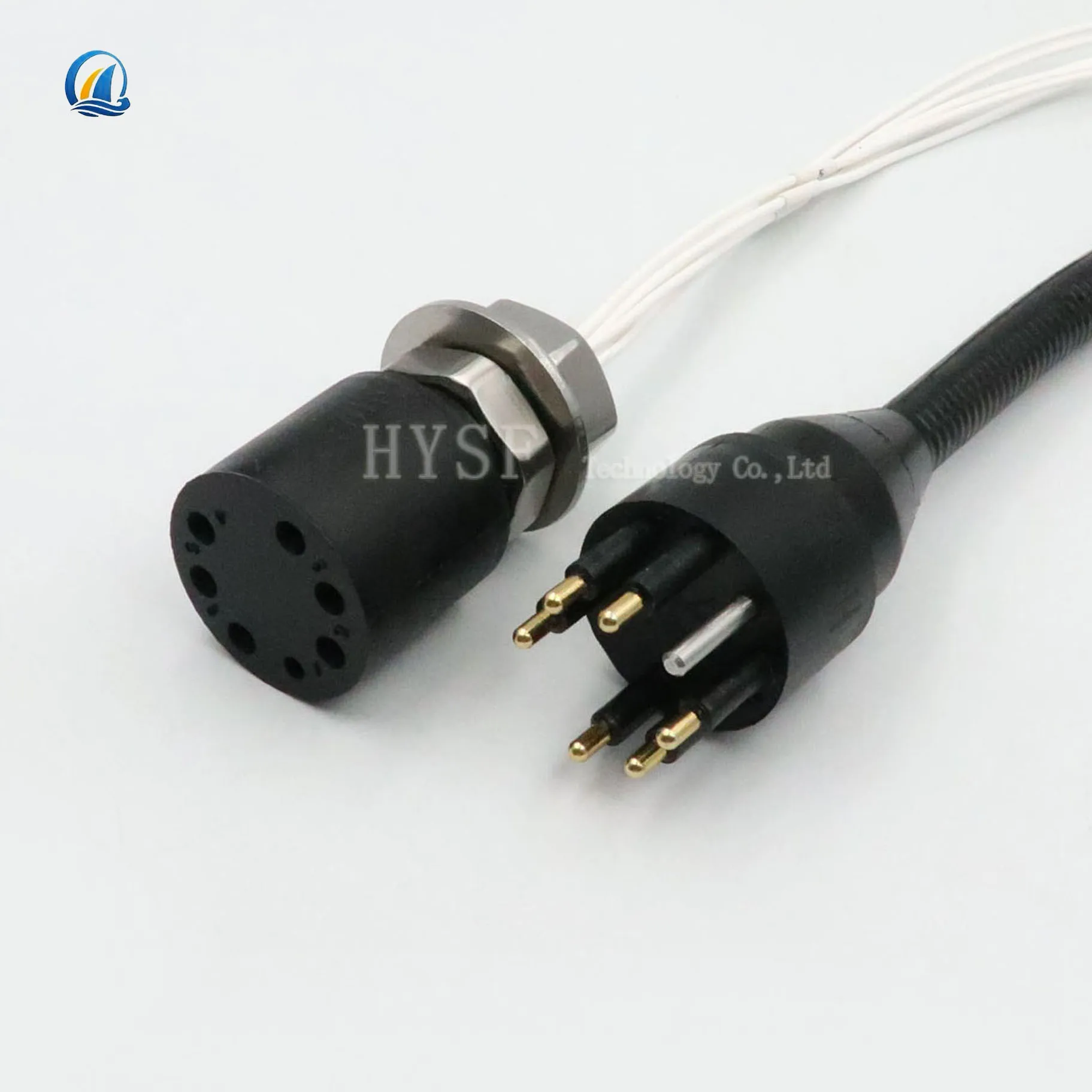 

Subsea Waterproof Electric Female sockets Circular Burton Connector Customized 6 Pin Plug for Underwater Equipment Connection