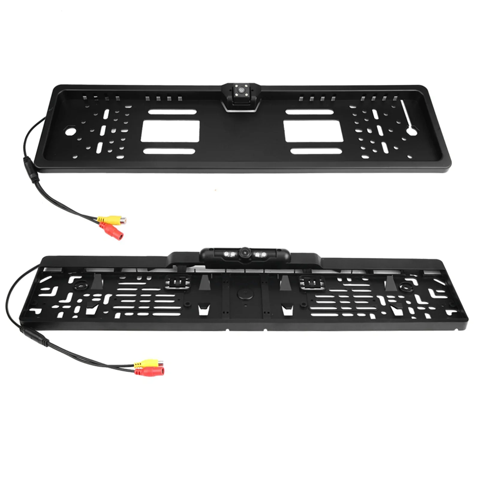 

European Automobiles Number License Plate Frame with Rearview Reverse Backup Camera Infrared Supports 140 degree wide angle