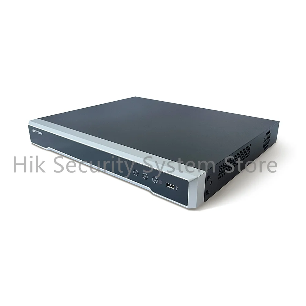 Hikvision 8K NVR 16CH 16 POE Port 1U 2 SATA HDMI/VGA Independent Output Network Video Recorder DS-7616NI-M2/16P