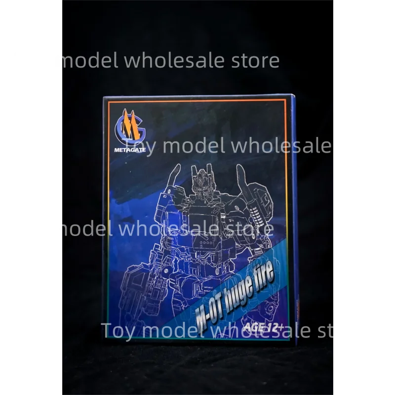 【IN Voorraad】Transformatie MetaGate METAGATE-MG M-0T M0T Transparante Enorme Fire M_01 OP Commander Hoge Kwaliteit Action Figure