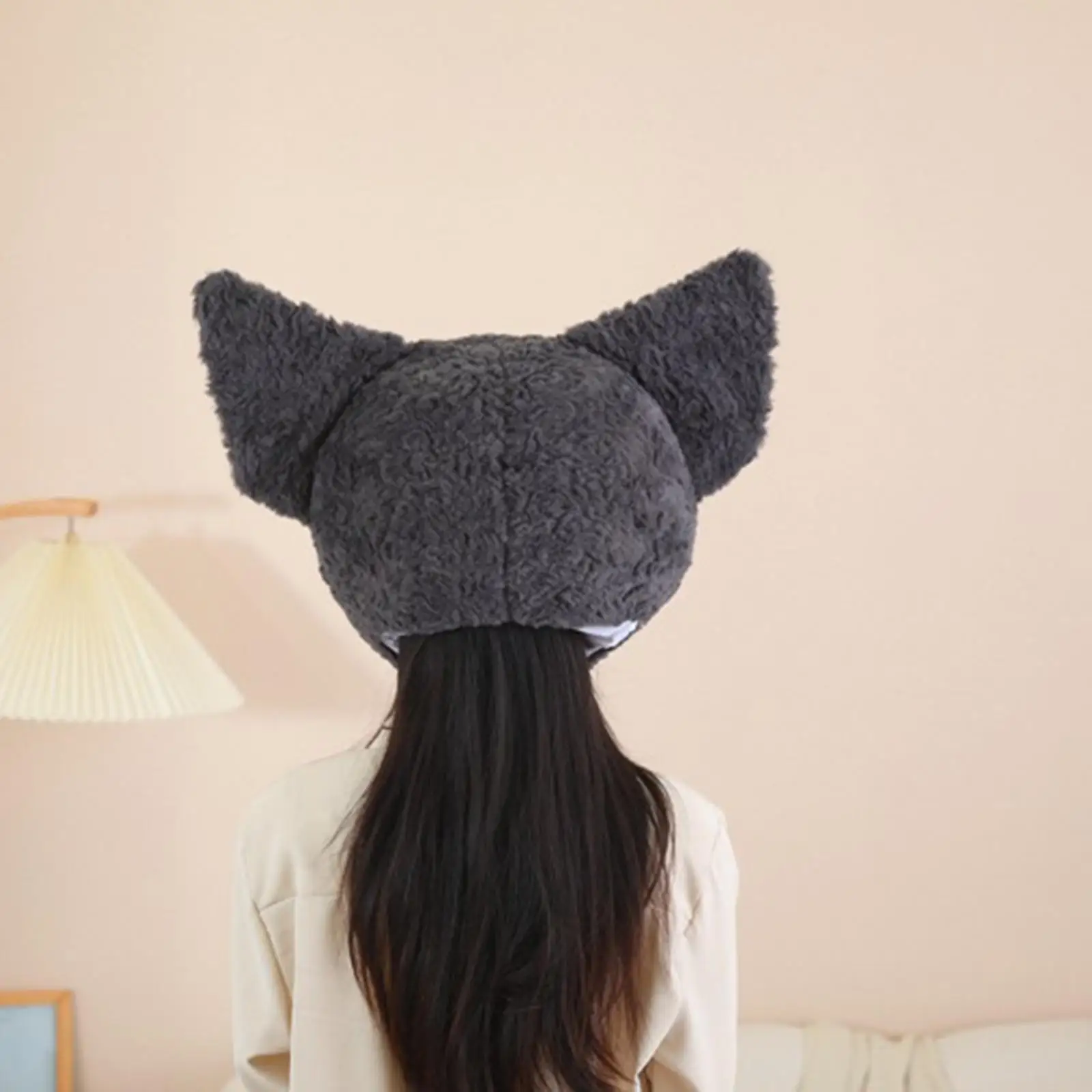 Chapéu encaracolado em forma de gato, adorável decoração, capa de cabeça para performance em palco, papéis, acessório de fantasia, presente de cosplay