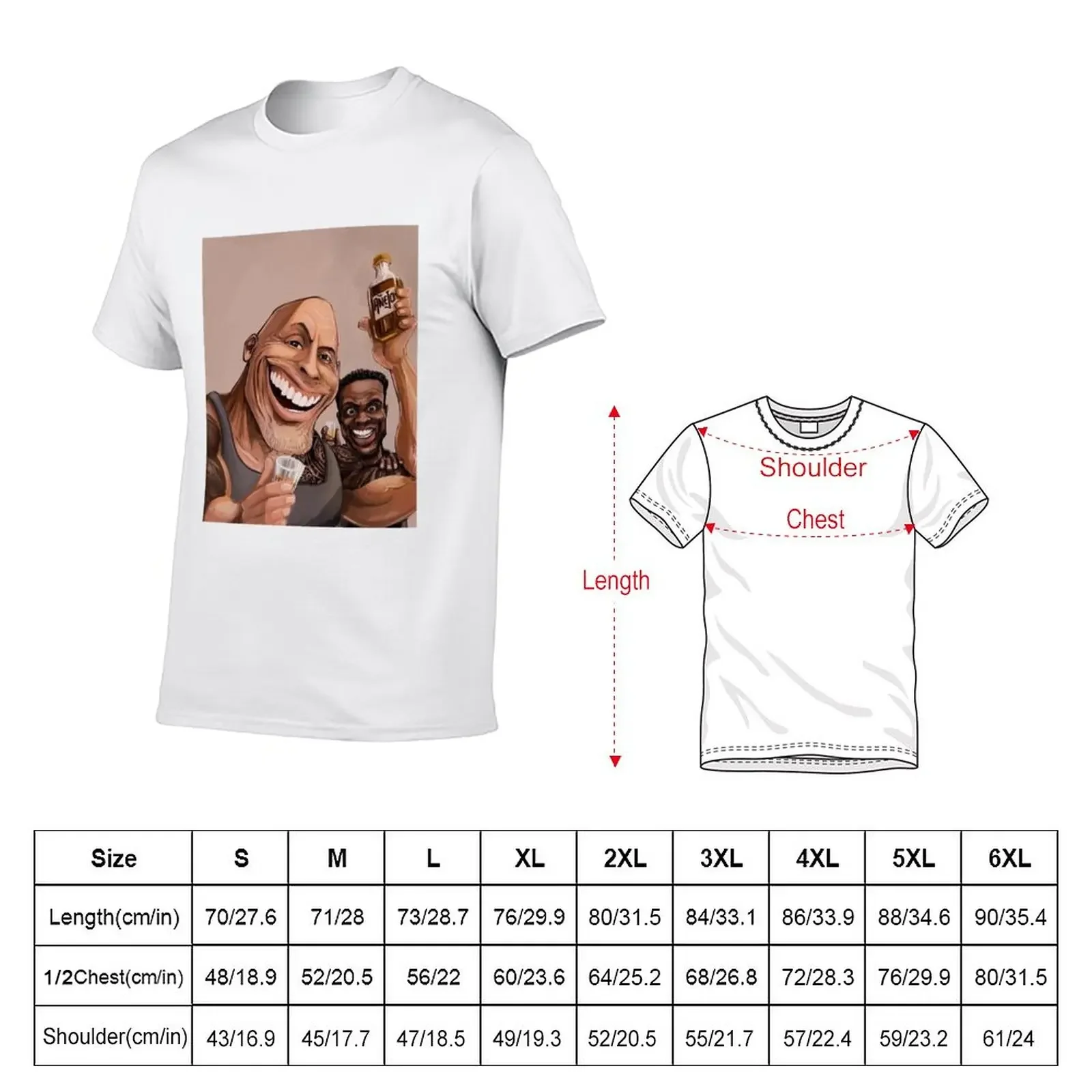 dwayne johnson and kevin hart T-Shirt sweat for a boy animal prinfor boys designer t shirt men