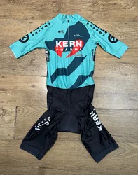 LASER CUT Skinsuit 2025 Equipo Kern Pharma TEAM Bodysuit SHORT Cycling Jersey Bike Clothing Maillot Ropa Ciclismo