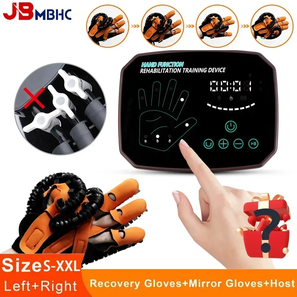 Rehabilitation Robot Gloves Hemiplegia Cerebral Infarction Training Equipment Stroke Finger Physiotherapy Tools Right Left Hand