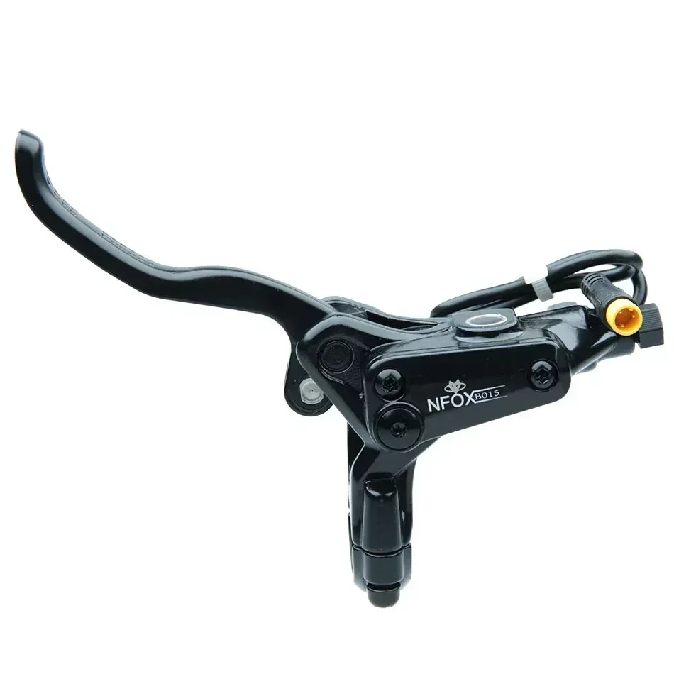 NFOX B015 4-zuiger schijf hydraulische rem E-bike opvouwbare mountainbike fiets uitschakelen zwart rood 160 180 203 roto splitbuis nieuw
