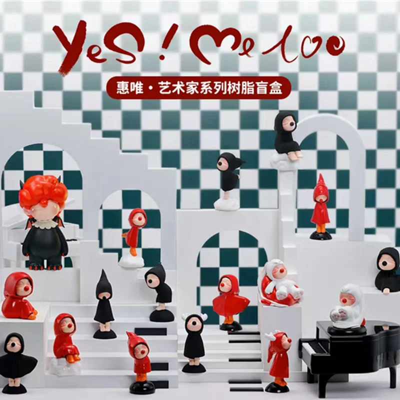 

The Artist Yes Me Too Series Blind Box Anime Figure Play Hand Action Figure Sculpture Collection Decoration Modle Figurine Gifts