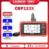 LAUNCH X431 CRP123X Scanner OBDII Automotive Scan Tools Four System Diagnosis Auto Professional OBD2 Scanner for DIYers