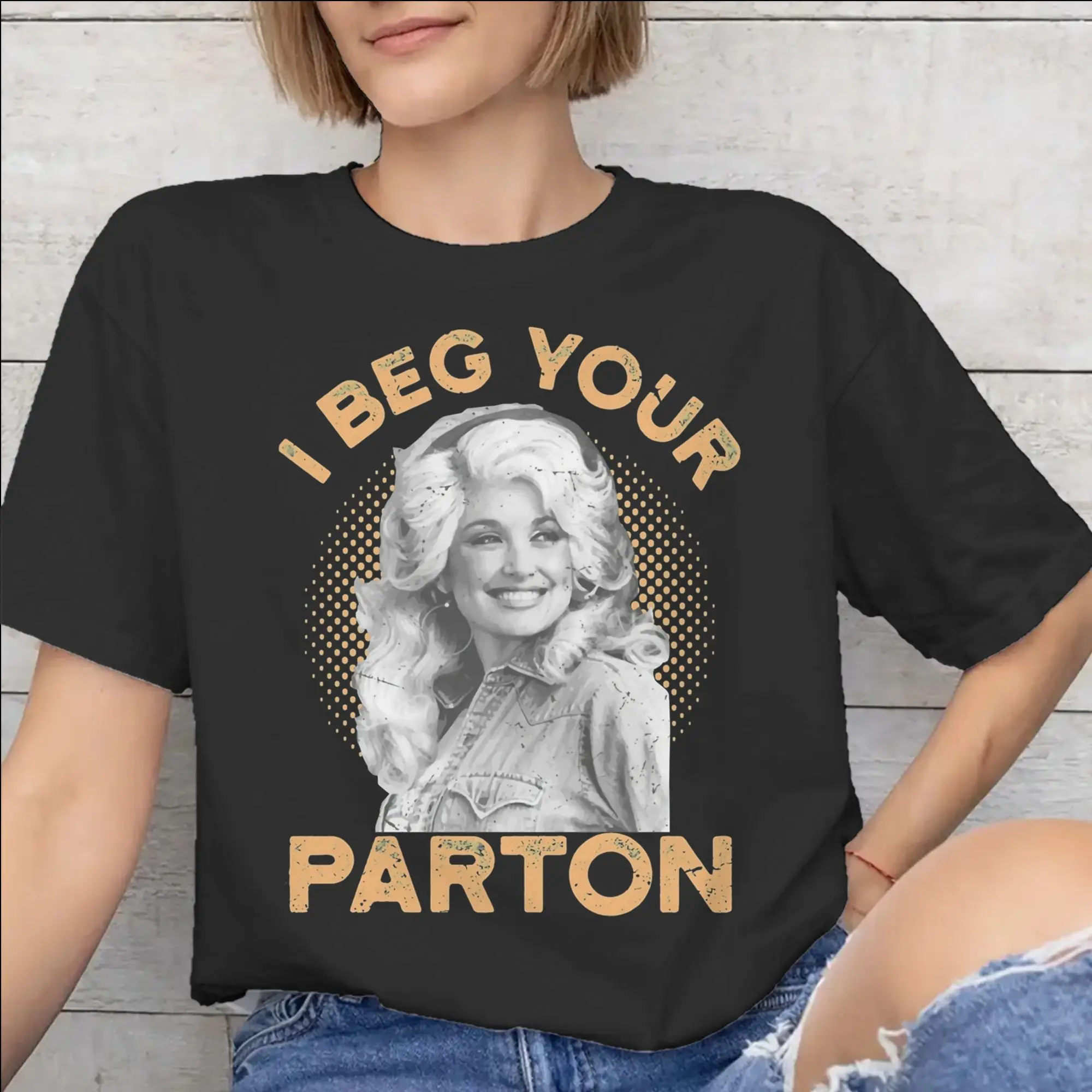Men Women RIP Dolly Parton Shirt Cotton Printed T-Shirt  Clothing Outfits