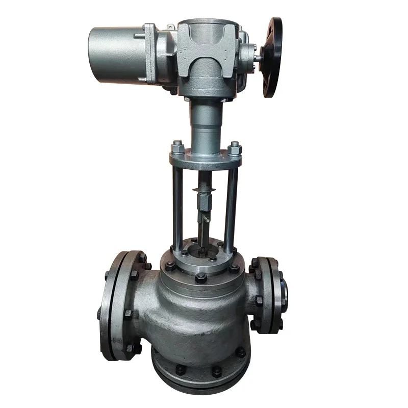 ZDLX-64C and ZDLX-100C Electric Motorized Flow Control Valve Customizable OEM Regulating Valve