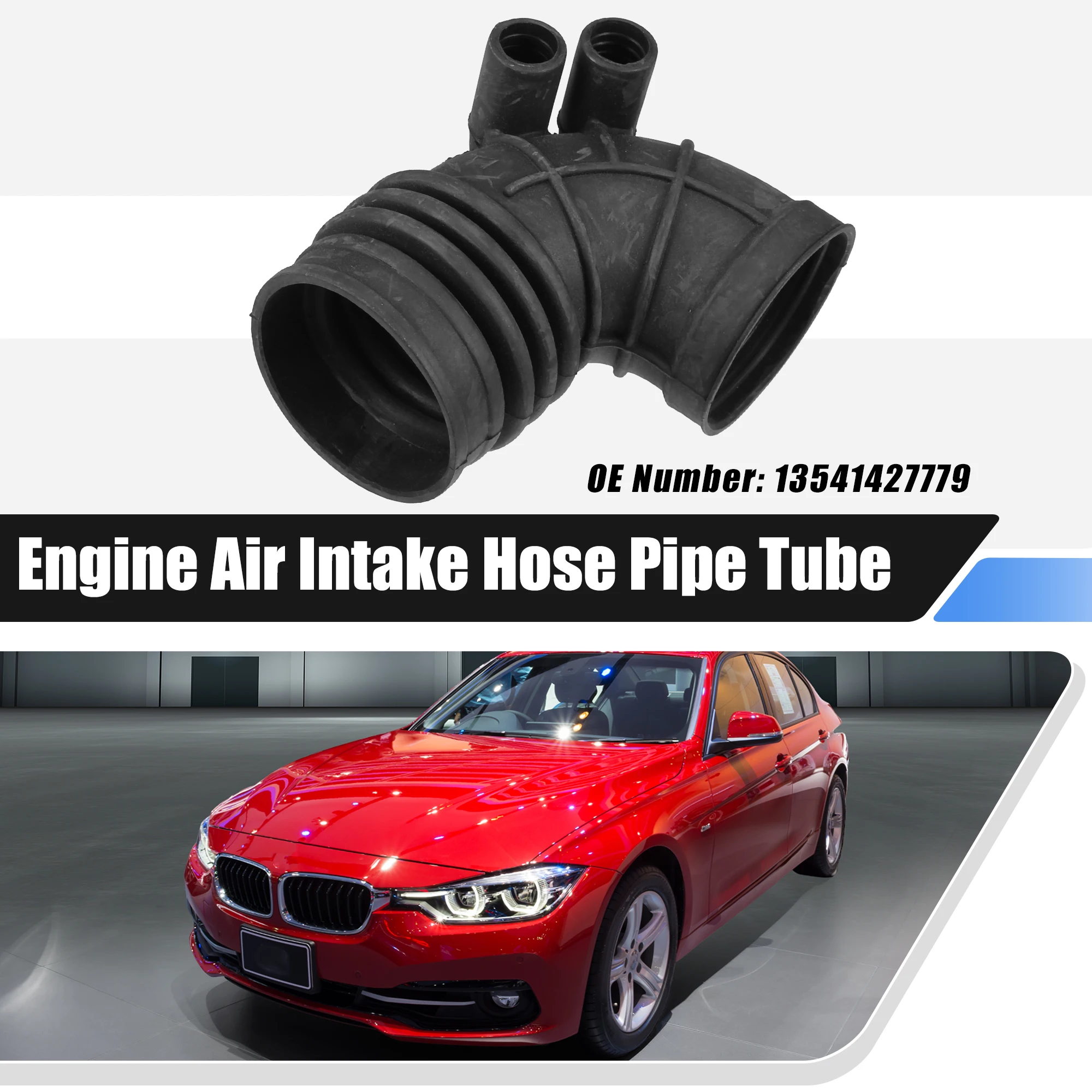 UXCELL Engine Air Intake Hose Pipe Tube No.13541427779 for BMW 3 Series 1990/09-1998/02 E36 320i 1991 110 KW 150 PS