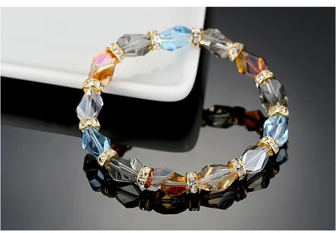 НОВЫЕ 50 шт. 6 мм чешские хрустальные стеклянные круглые рассыпчатые бусины-разделители для самостоятельного изготовления украшений, браслетов и ожерелий хрустальные подвески для изготовления ювелирных изделий отзывы - №5