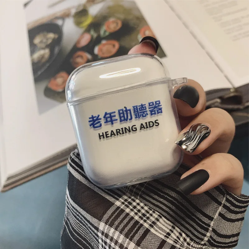 Chinese Hearing Aid Silicone Transparent Earphone Cover for Apple Airpods Pro 3 Case for Airpods 3rd Generation AirPod 2 1 Case