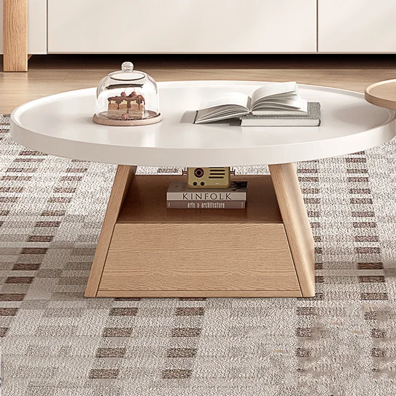 Italian Moving Coffee Table Standing Space Saving Simple Clear Coffee Table Accessories Bedroom Meubles Lounge Suite Furniture