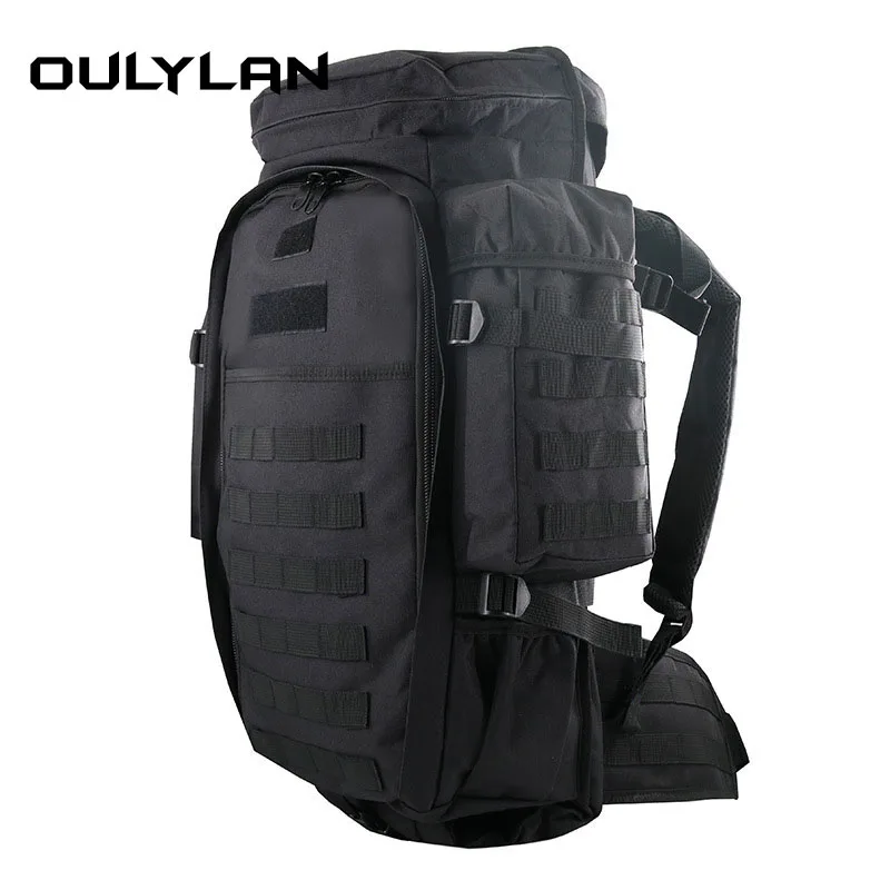 

High Capacity for Men Bag Tactical Backpack Outdoor Hiking Supplies Bag Hunting Camping Expanding Rucksack MOLLE Bag