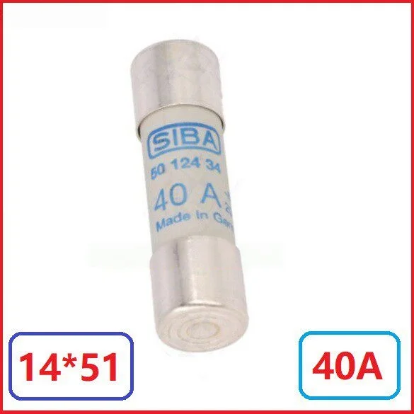100% brand-new original Tesla fuse 40A 690V 700V ac 5012434 14x51mm 25A 35A fuse/bulb 16A 20A 32A 40A