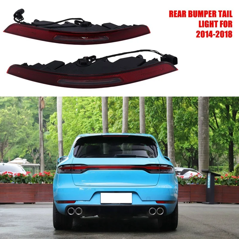 Automotive Rear Tail Light Rear Bar Light Rear Bumper Warning Light For Porsche MACAN 95B945725J 95B945726J