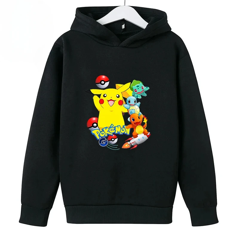 2023 Children's Printed Sports Hoodie Daily Leisure Cartoon Children's Hoodie 3-15 Years Old Size 100-160 Boys Clothes Bluey