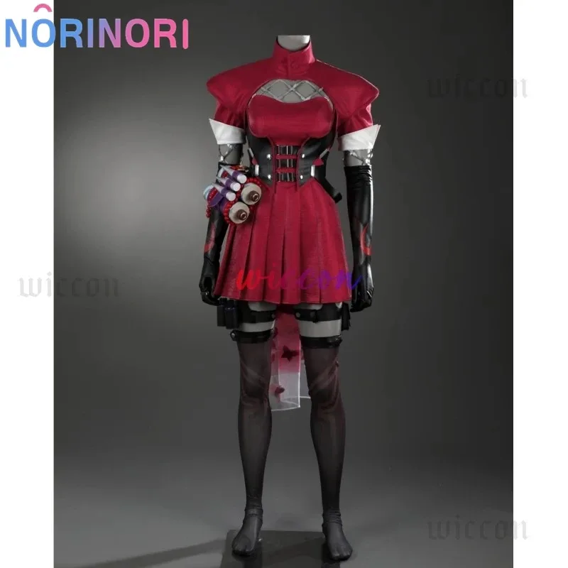 

CyPsylocke косплей красные костюмы шляпа носок платье с заклепками костюм для ролевых игр женская одежда наряды Хэллоуин карнавальная вечеринка женский костюм