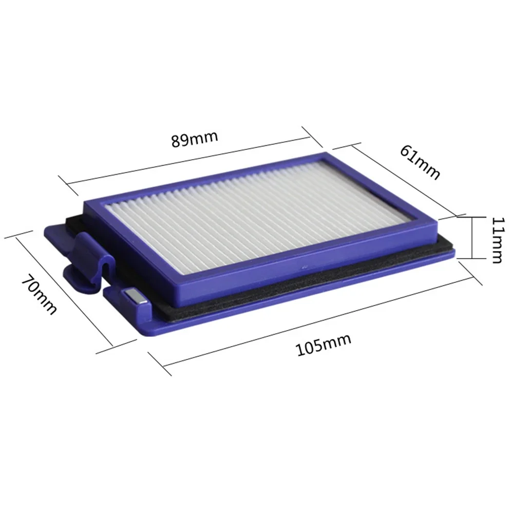 2/6 Stuks Motor Bescherming Filter Vervanging Voor Robovac X8 Robot Vacuüm Accessoires Voor X8 Wasbaar Fleece Materiaal