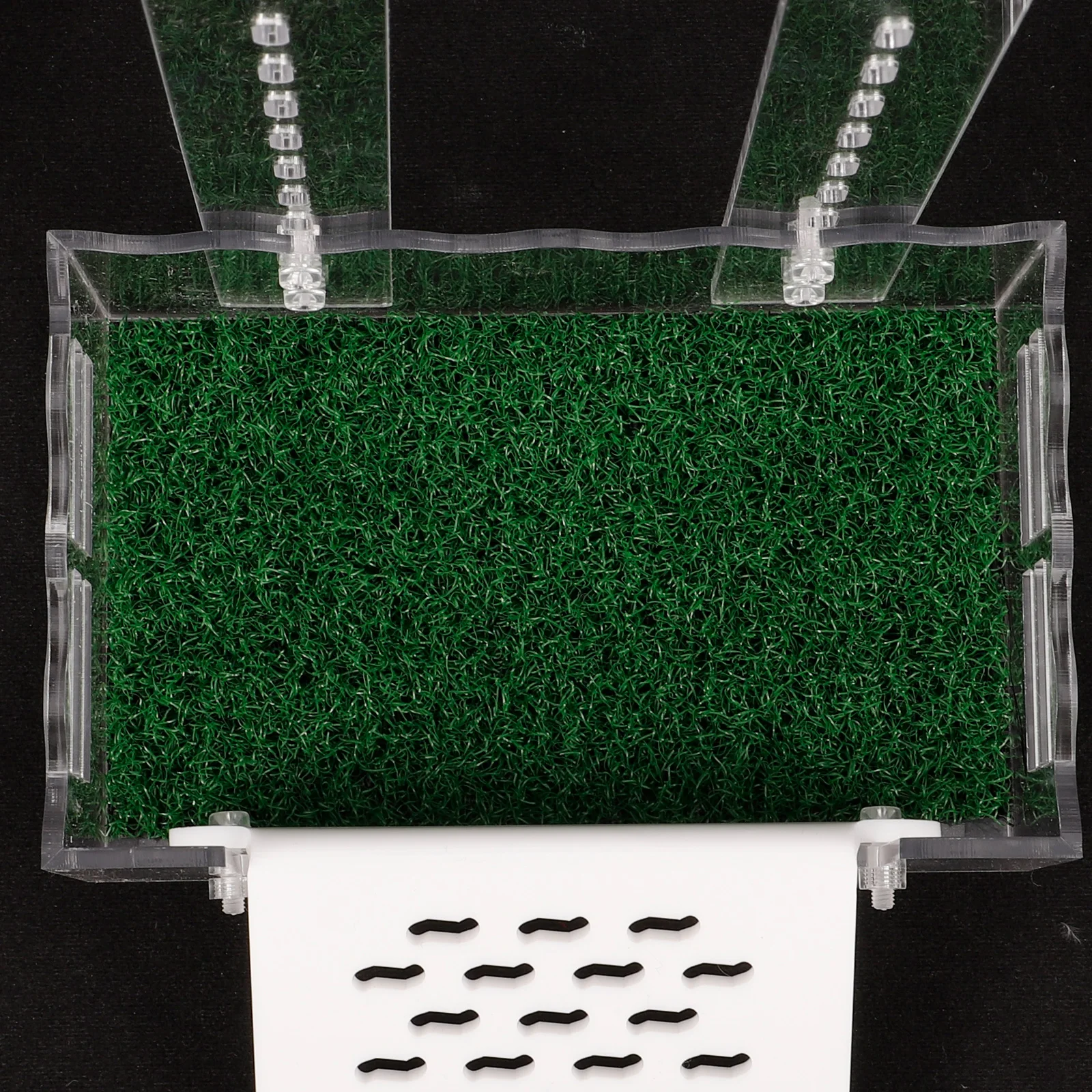 Acrylic Turtle Platform Small Size Basking Rack Transparent Design Terrarium Decor Accessories Household Use Pet Supplies