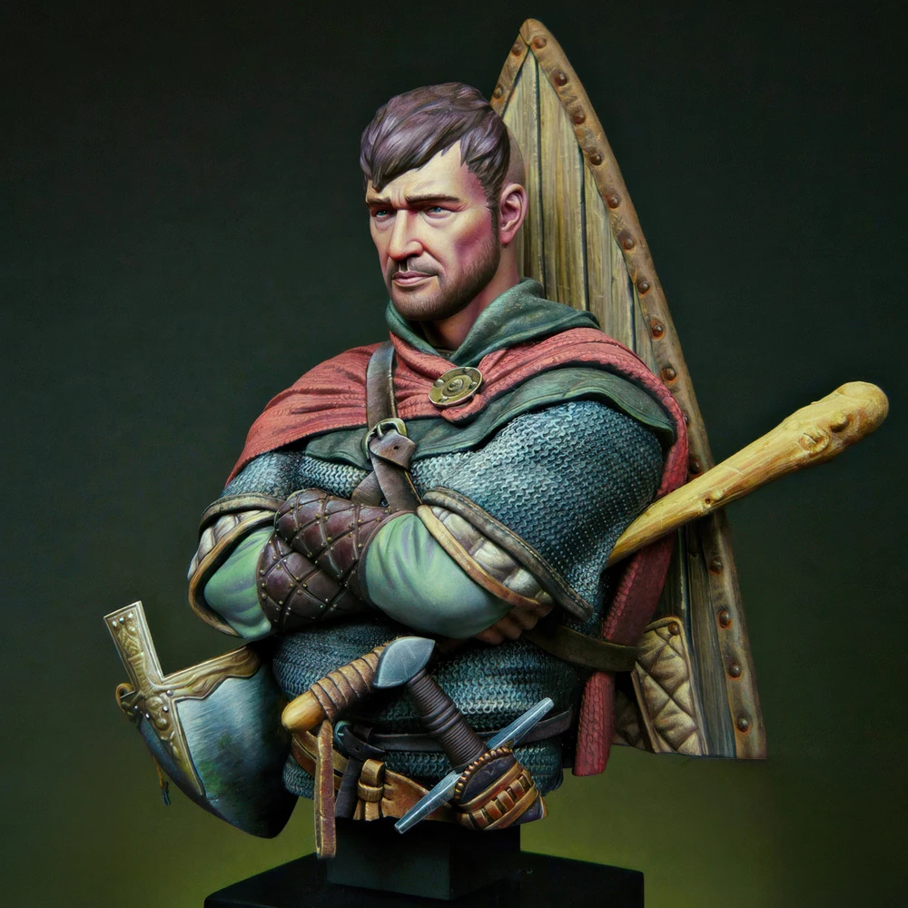 1/12 The Conqueror, buste de figurine en résine, GK, thème historique, kit non assemblé et non peint