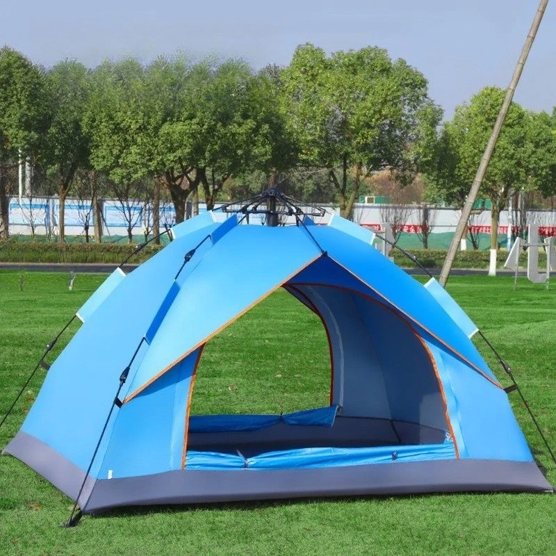 Fishing Backpacking Camping Tent 2-Person Automatic Camping Tent Awning Light-Weight Windproof Tente De Camping Outdoor Tools