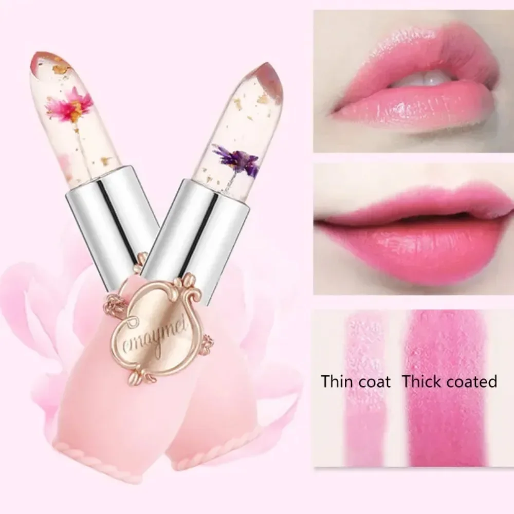 Jelly-like Lipstick Moisturizing Lip Balm Temperature Color Change Lipstick Waterproof Long Lasting Transparent Repair Lip Gloss