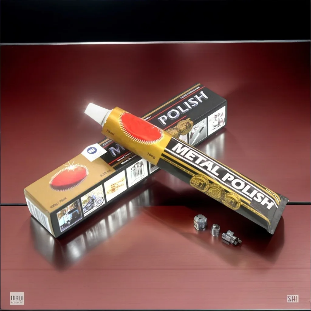 

Крем-нож для полировки машинного воска — зеркальная отделка для полировки металла для нержавеющей стали, часов и мотоциклов (средство для удаления ржавчины)