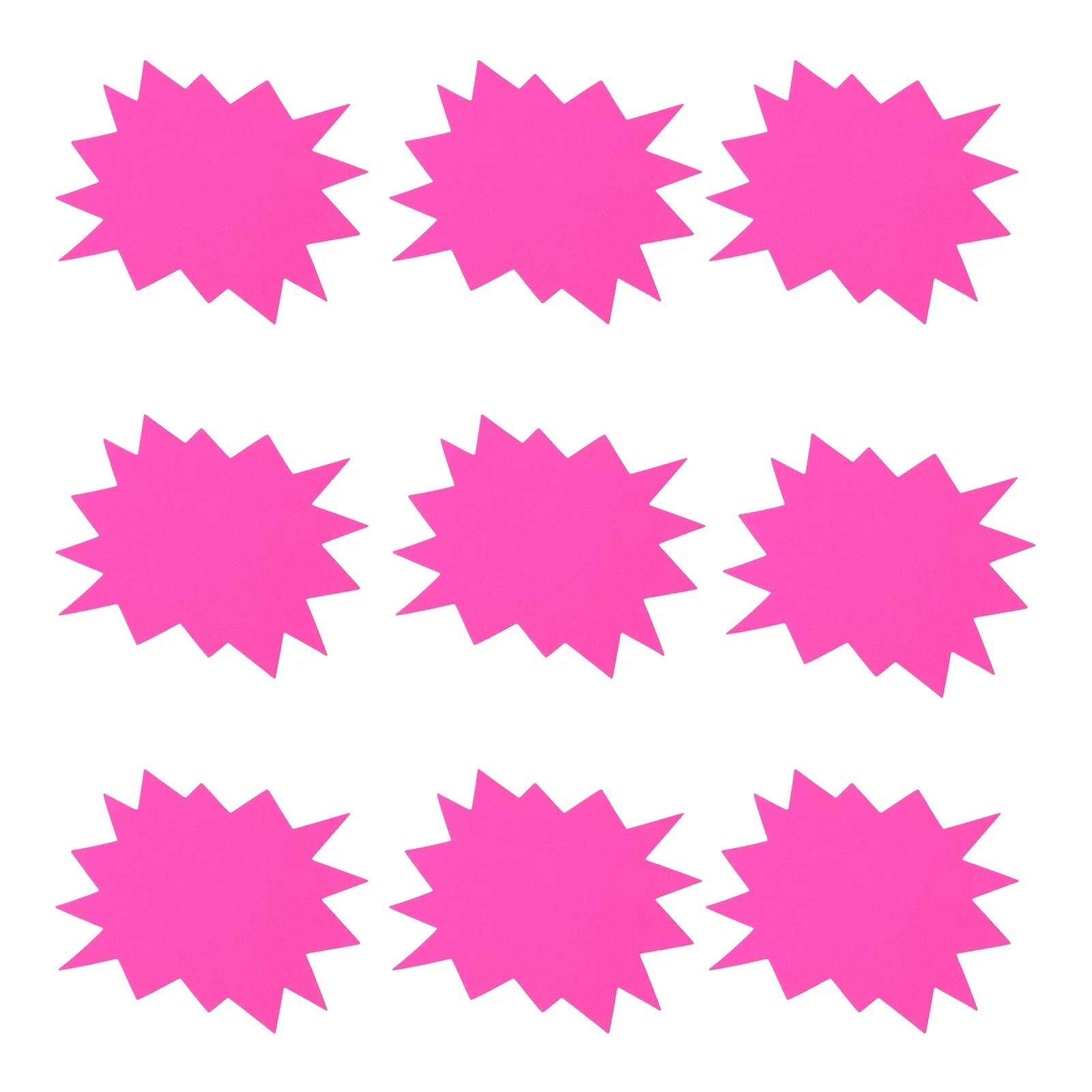 

30 шт. наклейки с изображением взрыва, ценник, этикетки для стойки, рекламные 1700X1250X010 см, бумажная распродажа, знак цены, сменные бирки