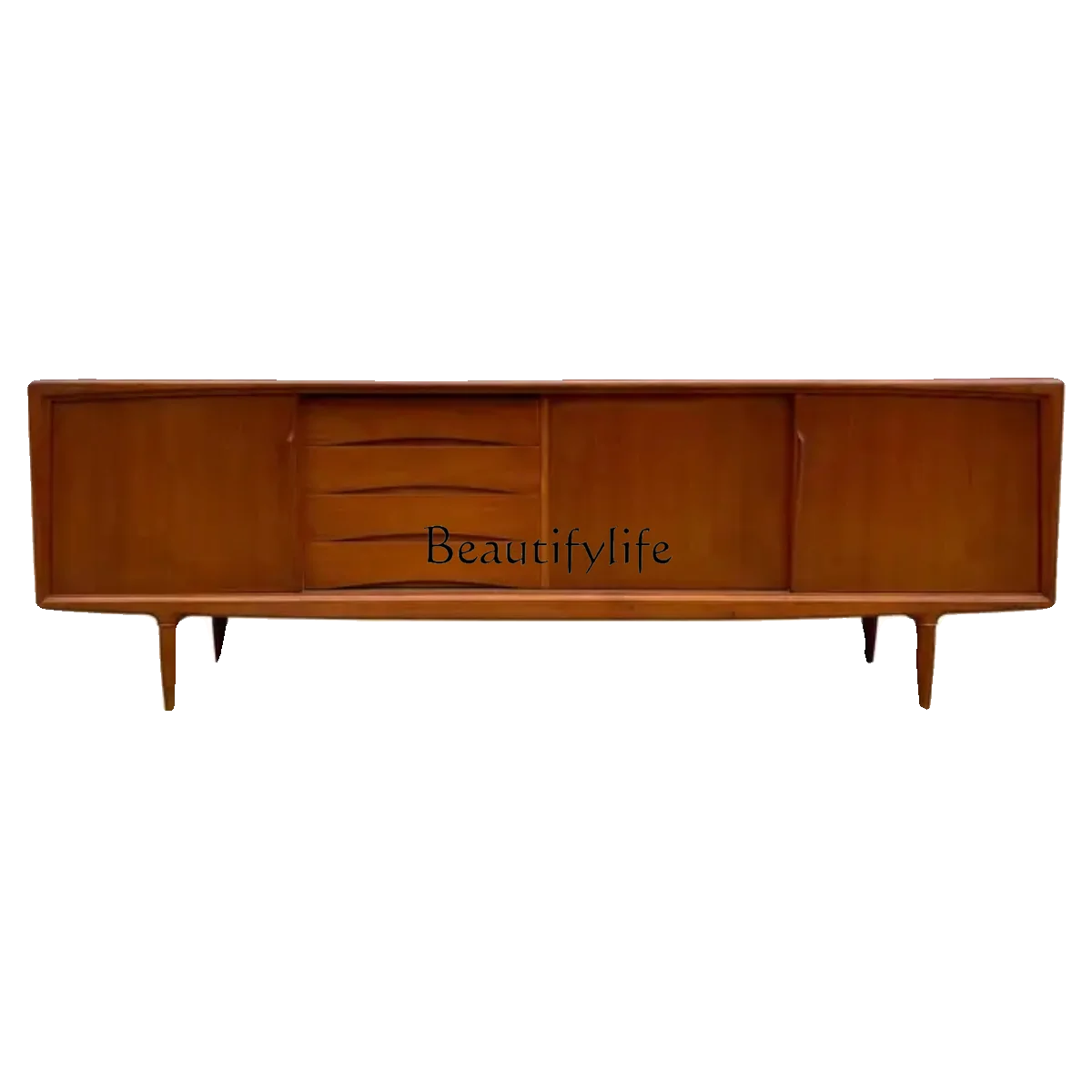 

Retro Furniture Multi-Functional Solid Wood TV Sideboard Cabinet Nordic Side Cabinet