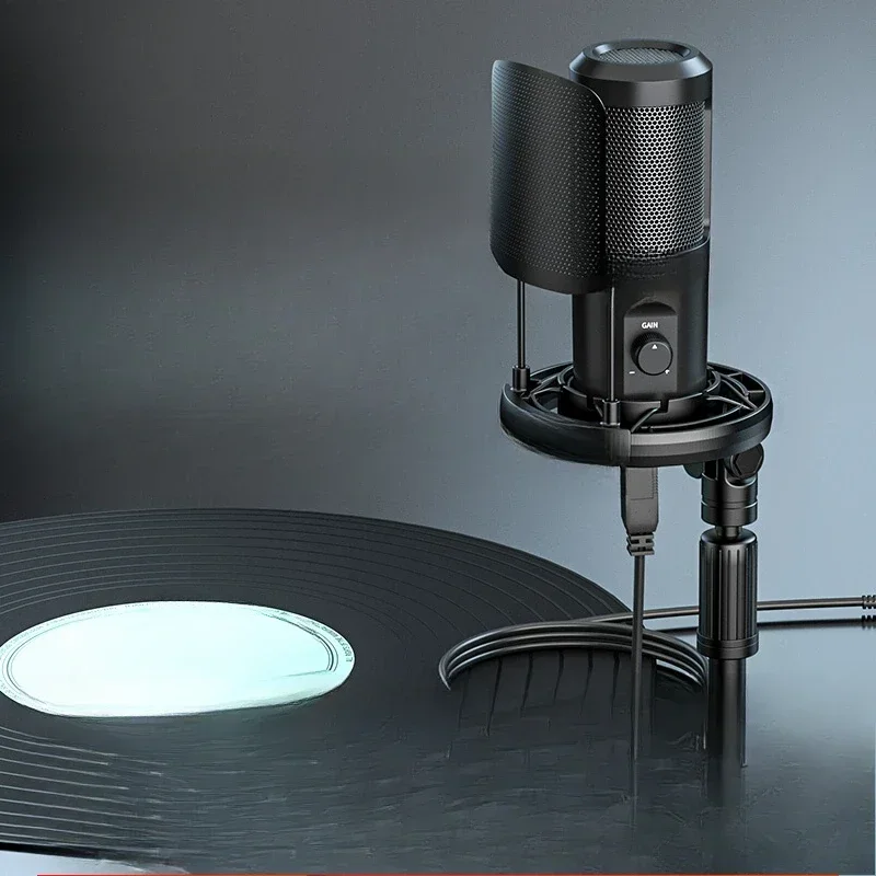 dubbing equipment, professional live streaming host live broadcast, microphone recording condenser usb external microphone
