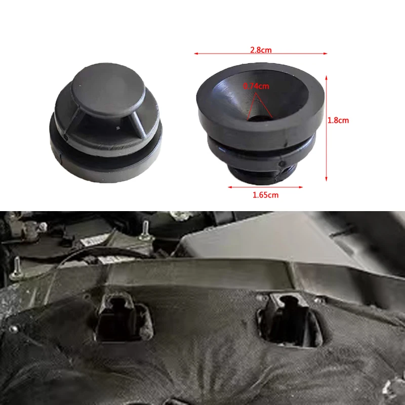 Durable Engine Bonnets With Rubber Grommet Mount Bush For Mazda CX-3 2016 2018 2019 2020 2021