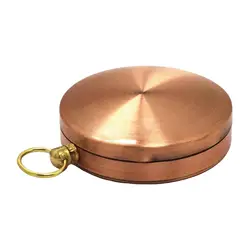 Vintage Pocket Compass Handheld Clamshell Compass Accurate Old Fashioned for Backpacking Camping Survival Hiking Accessories