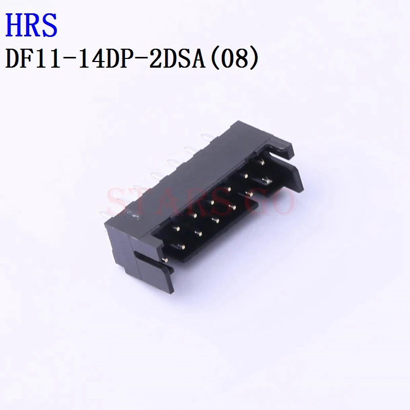 10PCS/100PCS DF11-14DP-2DSA(08) DF11-14DEP-2C DF11-12DS-2C DF11-12DP-2DSA(08) HRS Stecker