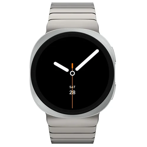 Imagen 2 del producto Correa de titanio/acero inoxidable para Samsung Galaxy Watch 8 40/44mm 8classic 46mm banda de Metal para Galaxy Watch Ultra 47mm pulsera