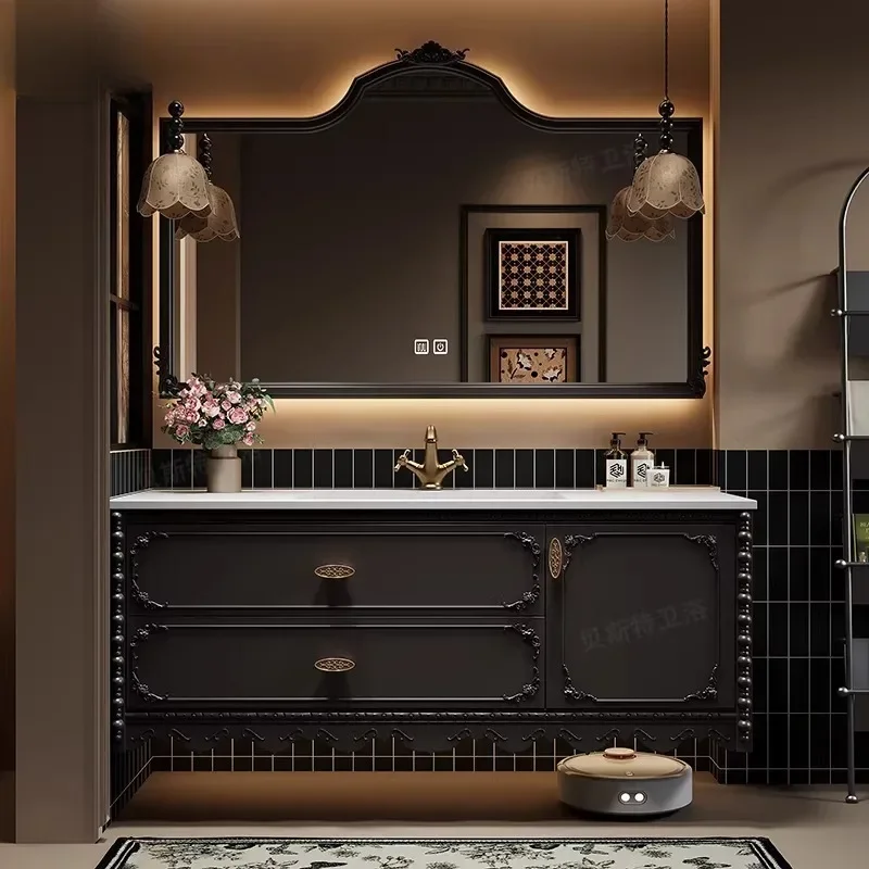 

Design Unique Modern Bathroom Cabinets Sets Salon Rustic Storage Bathroom Cabinets Minimalist Combination Corner Home Furniture