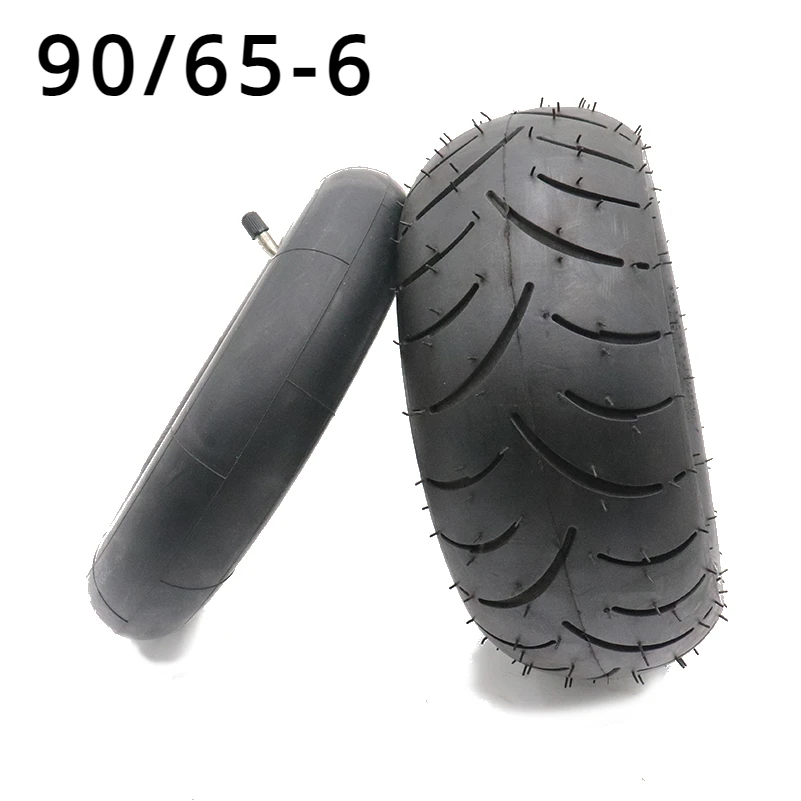 

Scooter Tubeless Tire 90/65-6 Rubber Tyre Tube for Electric Balanced Trolley Hoverboard Skateboard Accessories