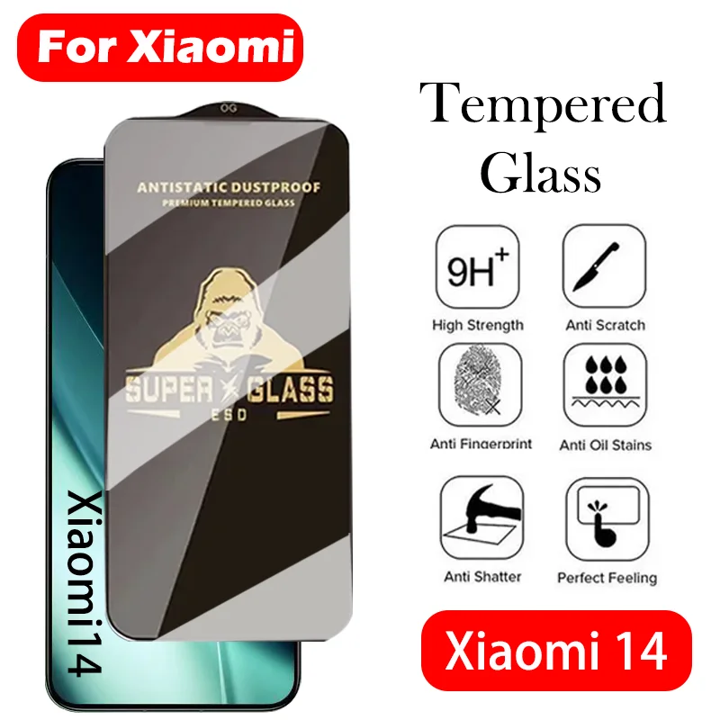 KingKong Gorilla Tempered Glass For Xiaomi 14 13 10i 11 12 Lite 5g Screen Protector for Xiaomi 13T 12T 11T 10T Pro Lite