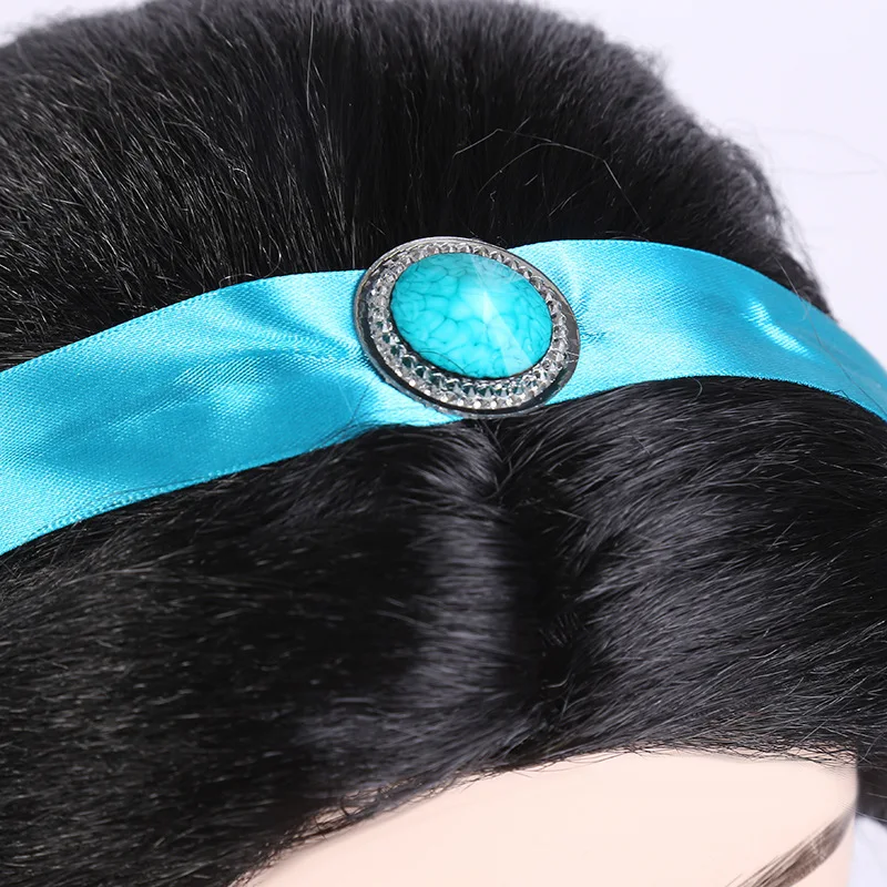 Princess Jasmine Cosplay Wig Lamp of Aladdin Anime Character Stage Performance Props Cosplay