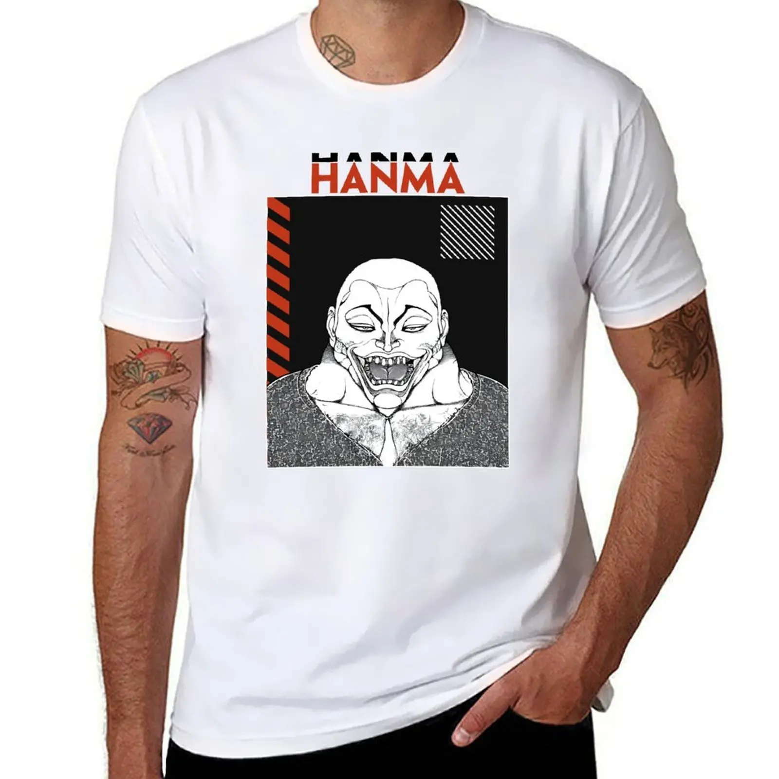 

Jack Hanma . T-Shirt man t shirts for men casual anime t shirts oversize T-Shirt